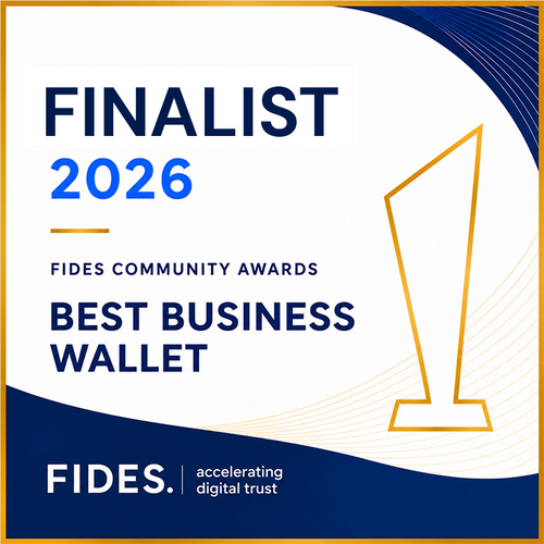 FIDES Community Awards 2026 Best Business Wallet Finalist logo